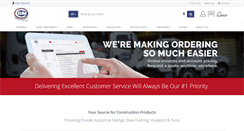 Desktop Screenshot of cherokeebuildingmaterials.com